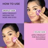 Freeman Blend N' Set Liquid Puff Set, Cushion Makeup Puffs