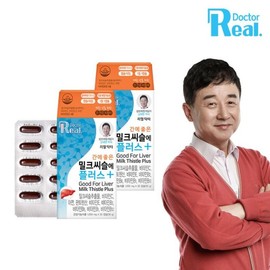 Real Doctor 리얼닥터 간에 좋은 밀크씨슬에 플러스 30캡슐 (2개월분) Real Doctor Milk Thistle for Liver Health Plus 30 Capsules (2-Month Supply)