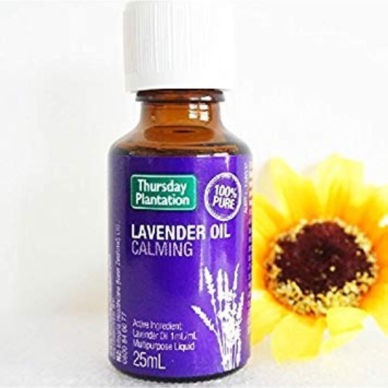 Thursday Plantation Lavender Oil 100% Pure 25ml calm, soothe and