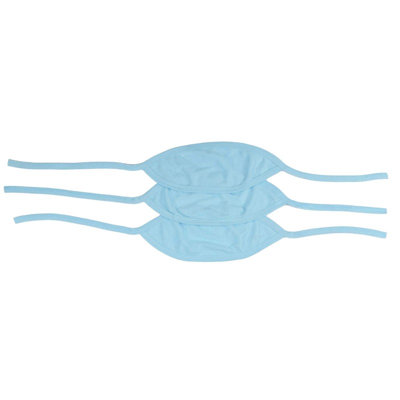 ToBeInStyle Babies' 6-Pack Comfortable Newborn Baby Belly Binder - White