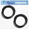 UpStart Components 2-Pack 532197242 Deck Drive Belt Replacement for Craftsman