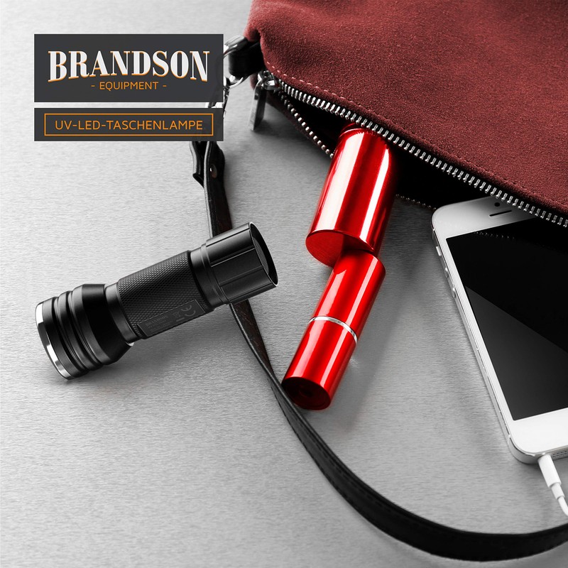 Brandson - LED UV Blacklight Torch - UV Blacklight Torch