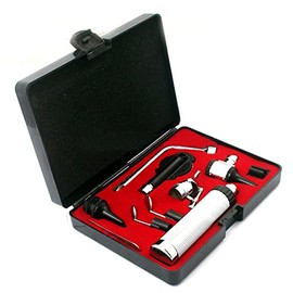 AA PRO ENT 11 PCS Otoscope Illuminator Mirror Nasal Speculum Tongue DEPRESSORS Diagnostic Instruments A+ Quality