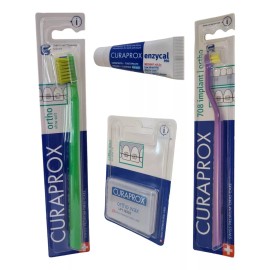 Curaprox Kit Dental Brackets Curaprox 5460 Ortho + 708 Ortho + Cera