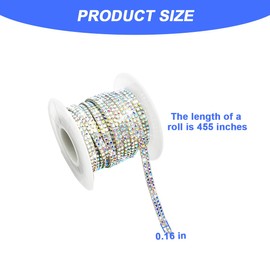 BELOMI Bling Car Trim Self Adhesive Strip, 16.4Ft Crystal Rhinestone Vehicle Dashboard Line Molding Stickers, Diamond Auto Interior Exterior Decor Accessories for Women Girls, Universal Fit（AB）