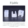 Paquete de 20 Grapas Abrazaderas para Manguera Neónflex 5050 Blister.