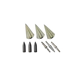 Bear Archery RazorHead VWS Double Bevel Kit BT175DB