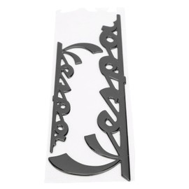 Emblem Sticker, Motorcycle Sticker, 3 Dimensional Sticker for GTS300 LX125 LX150 125 150 IE Sprint Primavera 300 LX LXV Super (Black)