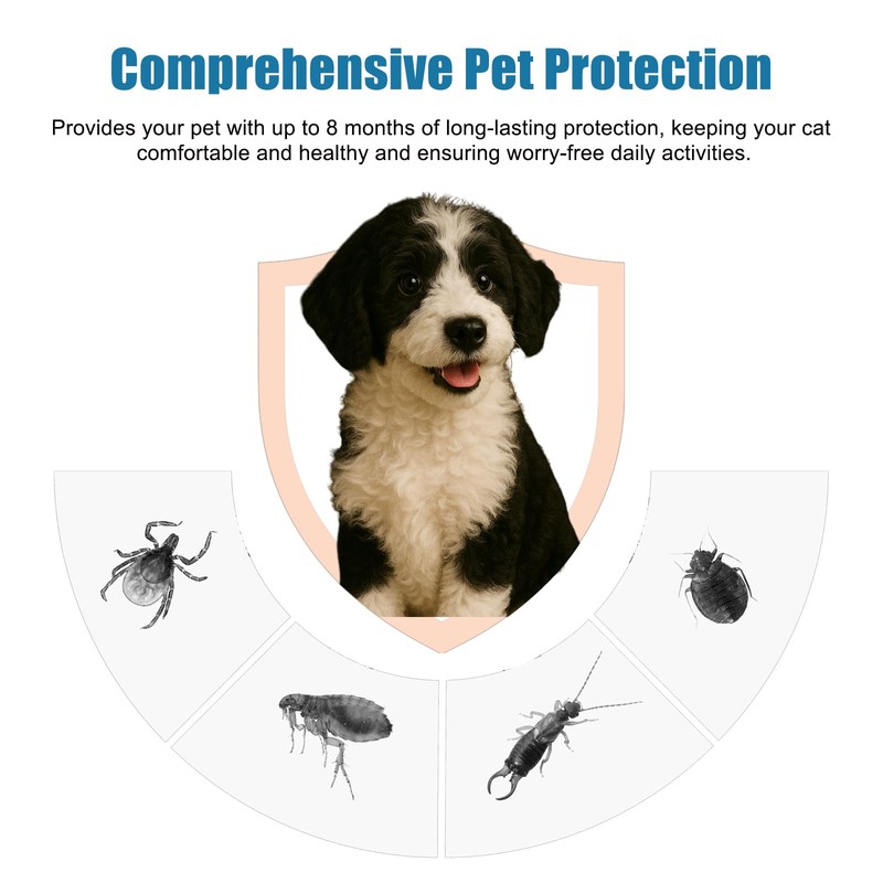 2-Pack Calming Dog Collars with Natural Essential Oils, Adjustable Waterproof