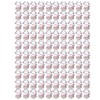 100pcs Cat Shape Paper Clips Colorful Plating Process Increased Slip