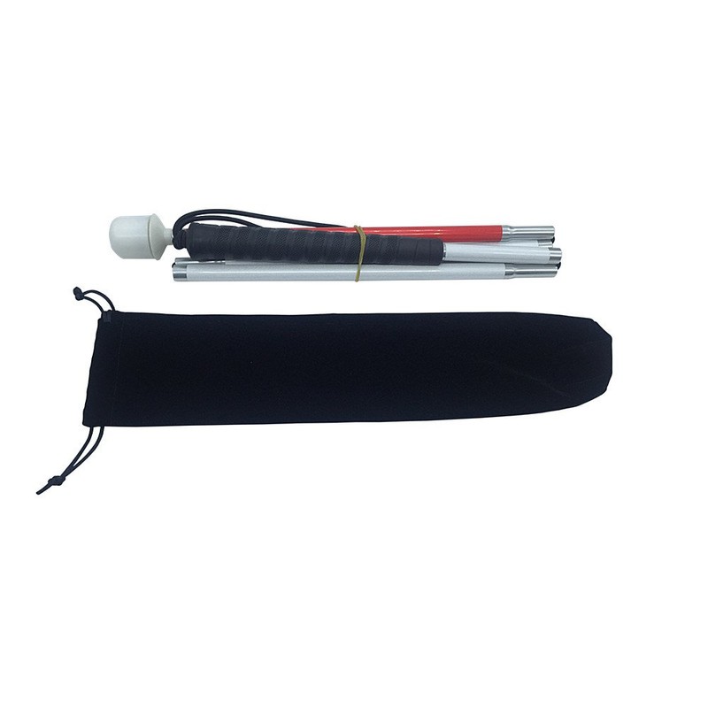 VISIONU Blind Long Stick, White Stick, Folding Long Stick with