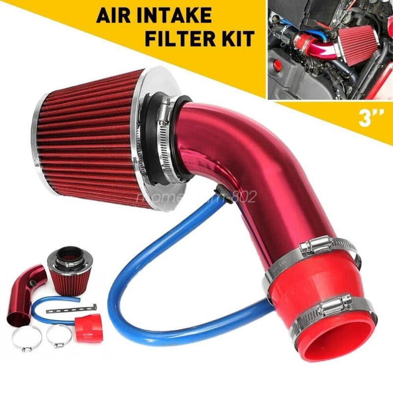 ZERO TOWN Cold Air Intake Filter Induction Kit Pipe Power