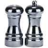 Chef Specialties Midnight Pepper Mill and Salt Shaker Set, 4.25