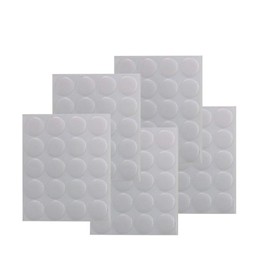 HEALLILY 100 Pieces Clear Epoxy Stickers 25mm Round Resin Dome Stickers Craft Stickers Circles Dots for Necklace Hair Bow Pendant Album