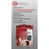 BWell Bluetooth Wall-Mounted Contactless Infrared Forehead Thermometer with Larg