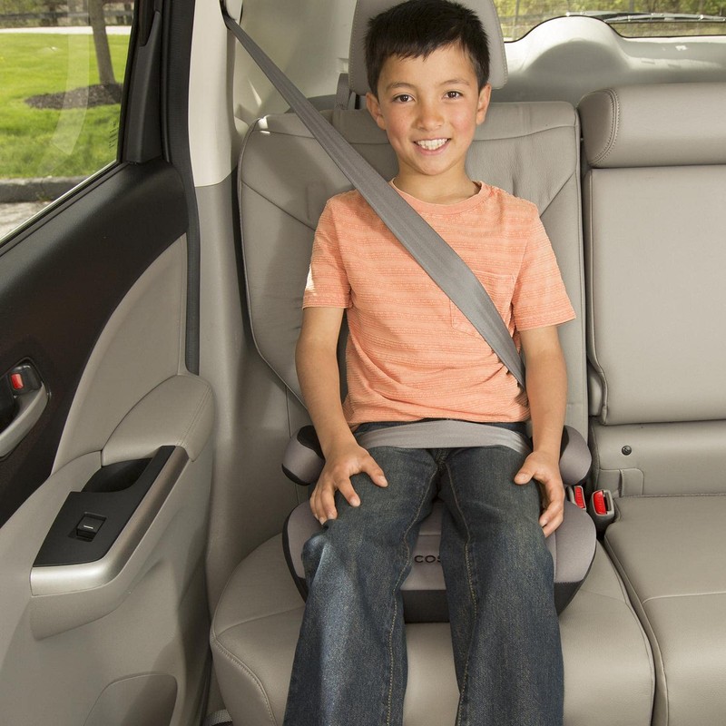 Cosco Topside Backless Booster Car Seat, Lightweight Booster Seats for