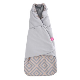 Motherhood Baby Softshell Swaddling Blanket for Baby Seat, Car Seat, Romans and Other Brands, Ideal for Prams, Bicycle Trailers, Buggies, Squares Apricot