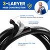 GasSaf 5 FT Propane Regulator with Hose, Grill Regulator Hose