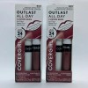 CoverGirl Outlast All-Day Lip Color w/Topcoat #860 Unique Burgundy *2