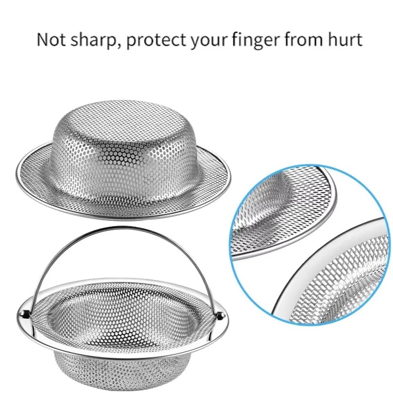 3 Pieces Sink Strainer Kitchen Sink Strainer for Sink -
