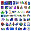 Shamoparty Cartoon Game Stickers, Pack of 100 Vinyl Rainbow Friends