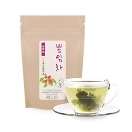 [Pyramid Tea bags] Korean Herbal Tea / 100% Natural Mulberry Leaf Tea 15 Triangle Tea bags/삼각티백 뽕잎차
