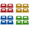 Lependor Plastic Scrapers Kit, 16Pcs Paint Scraper Tool for Arts