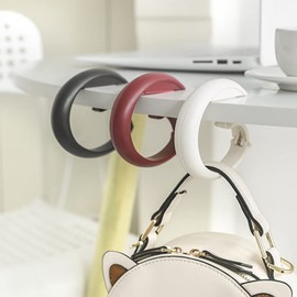 IKAAR Pack of 3 Handbag Holder Bag Holder for Table, Non-Slip Bag Hook Holder, Portable Handbag Hanger, Purse Hook Hanger