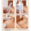 chenqi Adjustable Drawer Dividers, 2 Pack Expandable Plastic Kitchen Clothes