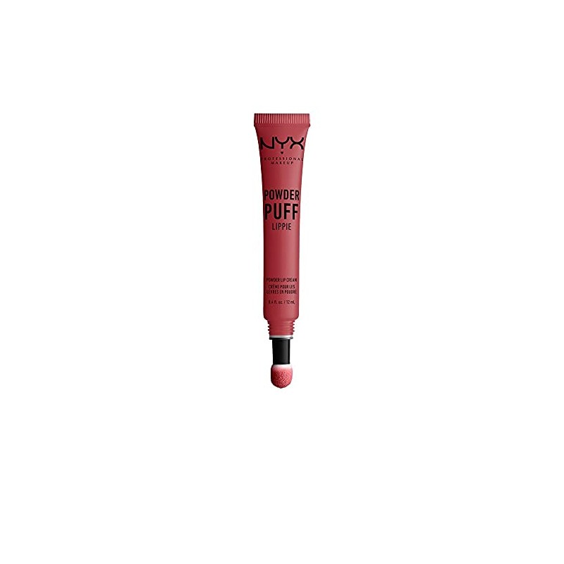 NYX Professional Makeup, Powder Puff Lippie, Labial Líquido, Tono Squad
