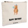 Mr. & Mrs. Panda S Make-Up Bag Birthday Bear, White,
