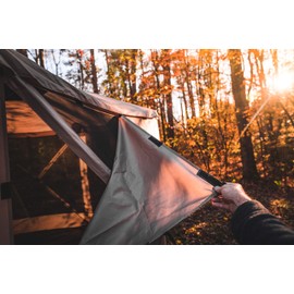 Gazelle Tents™, 3-Pack Gazebo Wind Panels, Portable Gazebo Wind Panels, Privacy Panels, Waterproof, Desert Sand, GA104, tan