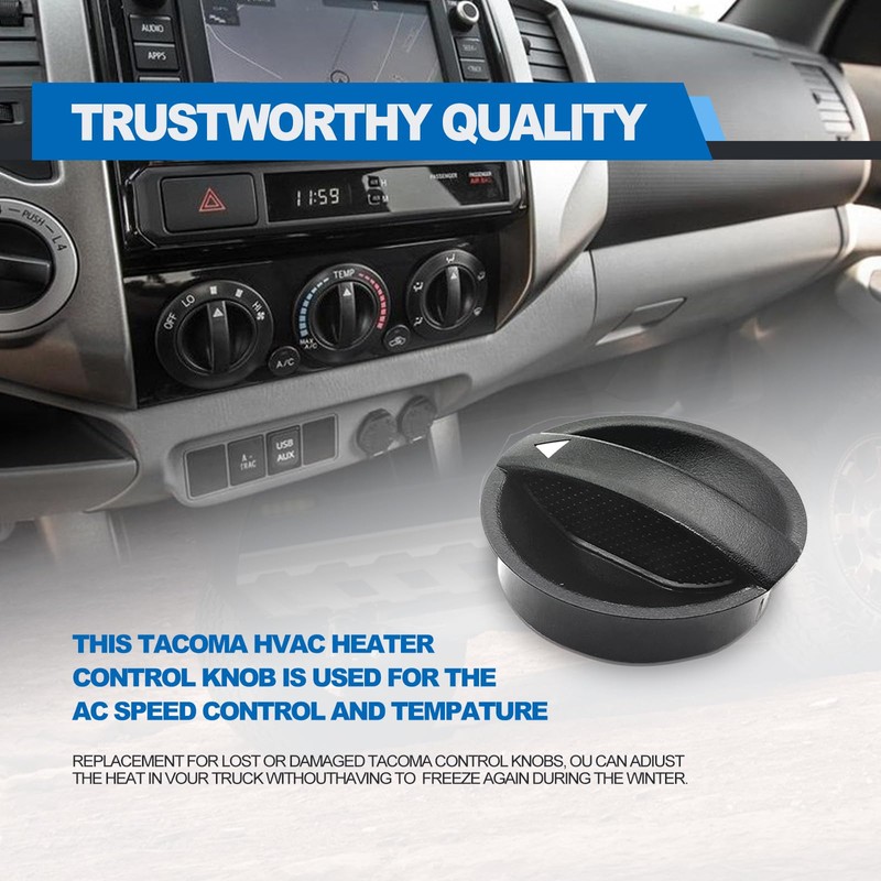Tacoma Dials Blower Temperature Air Flow Control Switch Knob Compatible