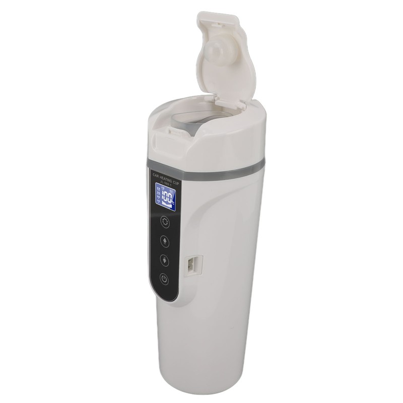 500ml Intelligent Screen Display Car Electric Kettle Car Electric Hot