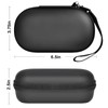 GWCASE Portable 2 in 1 Contact Lens Case and Glasses