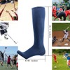 Three street Baseball Socks, Unisex Knee High Solid Sport Tube