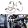 Jubilee Clips, Hose Clips, 20pcs Hose Clip Clamp 10-16mm Adjustable