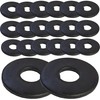 M6 x 24mm Black Stainless Steel Penny Washers Blackened Washer