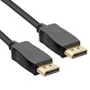 Pearstone DisplayPort 1.2a Cable with Latches (10')