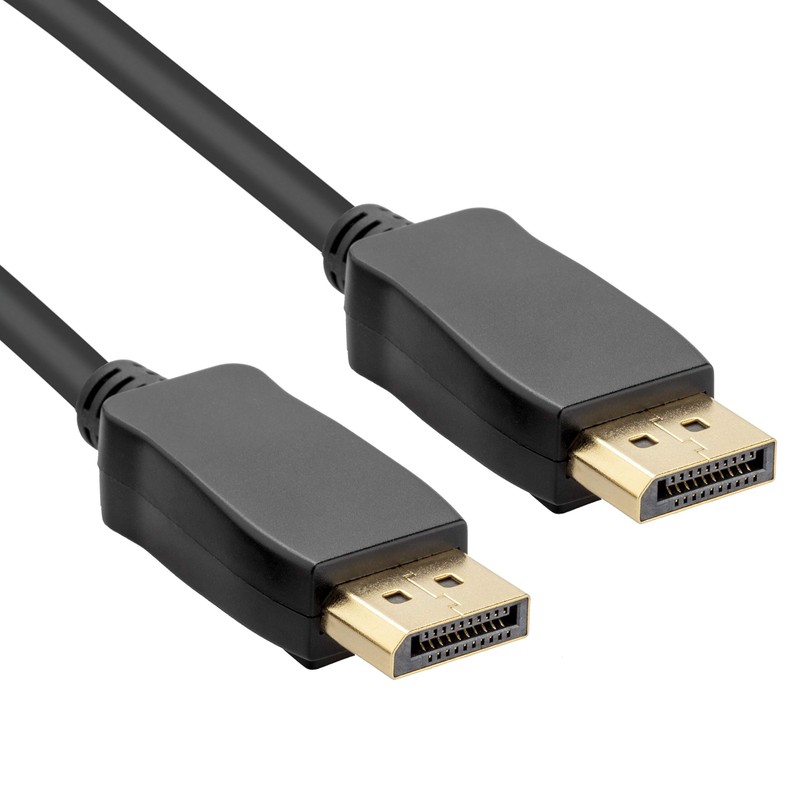 Pearstone DisplayPort 1.2a Cable with Latches (10')
