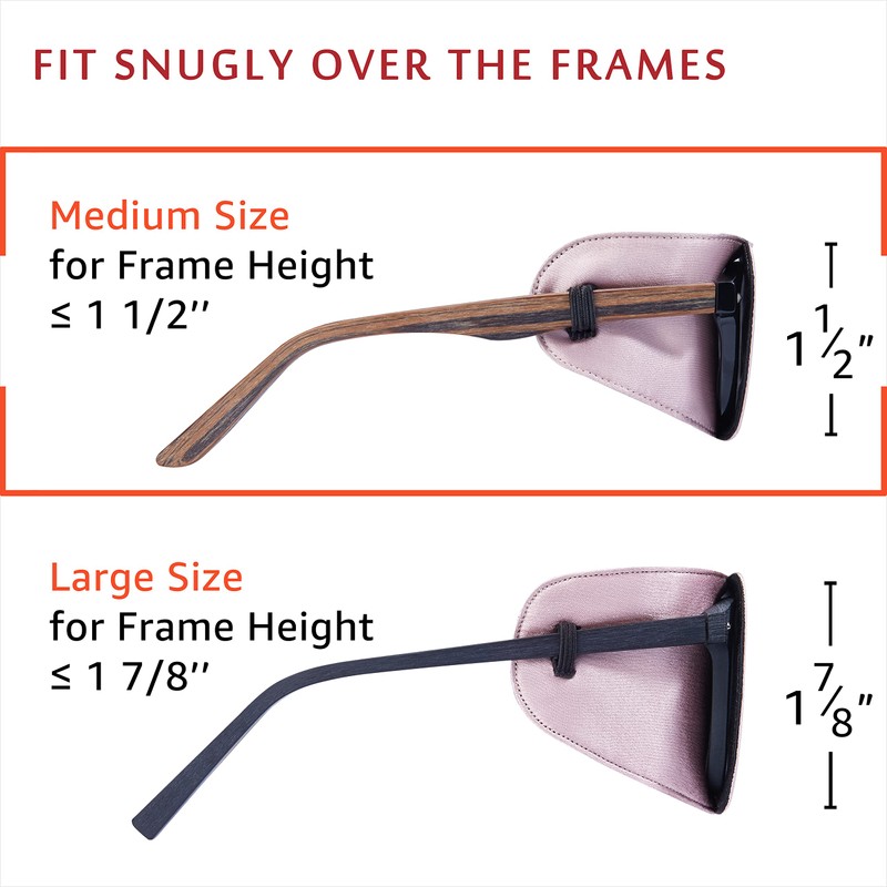 Astropic Silk Eye Patch for Adults Kids Glasses to Cover