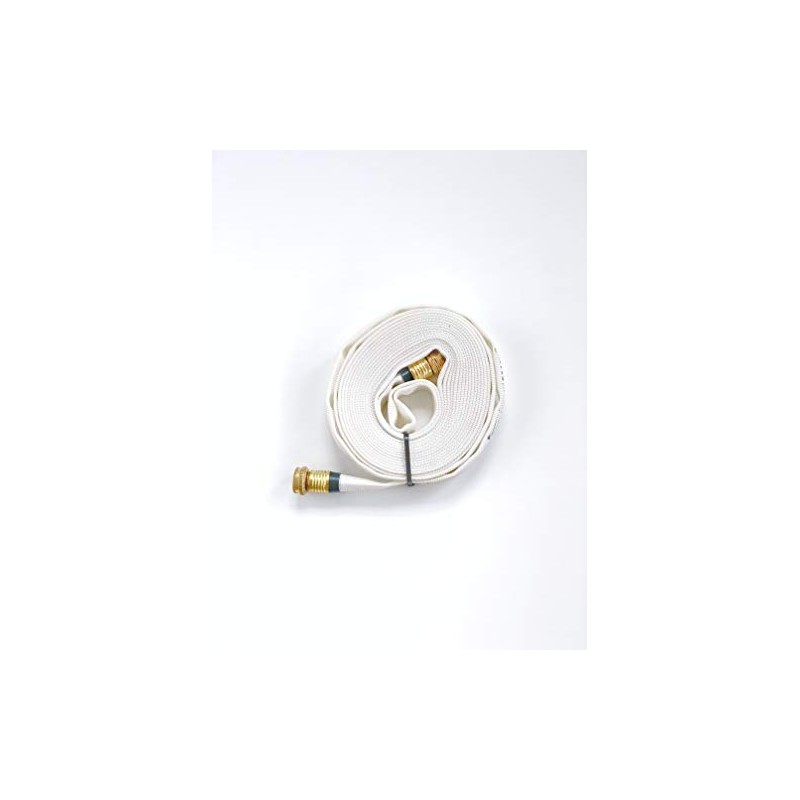 Lay Flat Garden Hose, lightweight, fire fighter grade, compact, made