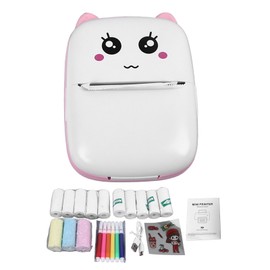 Mini Thermal Printer Bluetooth Mini Pocket Printer Sticker Printer Inkless Photo Printer for Students Office Workers