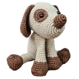 Hardicraft Crochet Kit for Doing Yourself with Instructions and Material for Dog Fiep, Approx. 20 cm