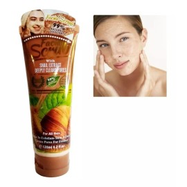 Wokali 6 Exfoliante Limpieza Facial Baba De Caracol  120ml