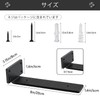 MLOQI Shelf Support Bracket, 0.2 inch (5 mm) Thick, Heavy