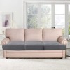 H.VERSAILTEX Stretch 3 Piece T Cushion Sofa Slipcovers Individually Sofa