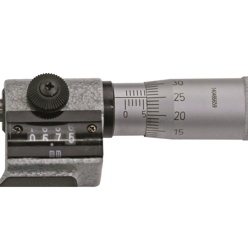 CNC Quality with Counter Outside Micrometer 0-25 mm DIN 863