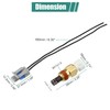A ABSOPRO 1 Set Intake Air Temperature Sensor 25036751 Plastic