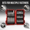 37 Piece Impact Screwdriver Bit Set for Drilling and Fastening